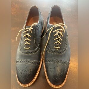 Allen Edmonds Navy Brogue Oxfords